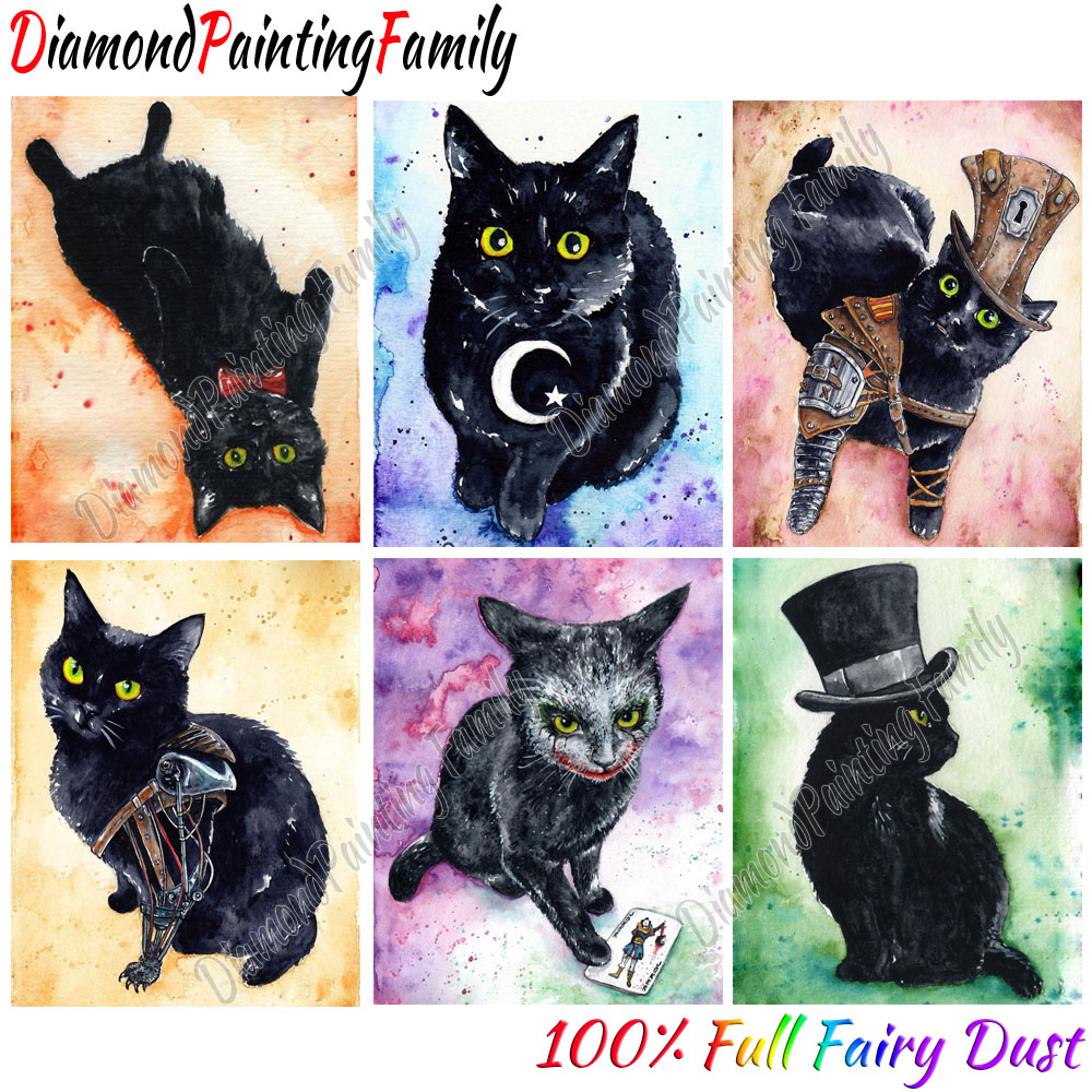 Embroidery Kit Set - Diamentowe Malowanie Rodzinne Pełne Zestawy z