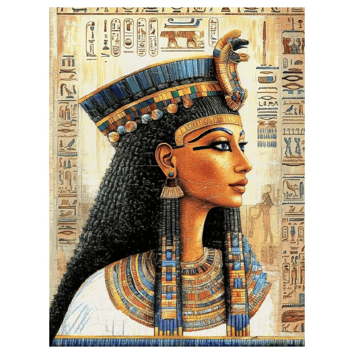 Embroidery In Egypt - 1 szt. 40X50CM/15.74*19.7 cala Zestaw do