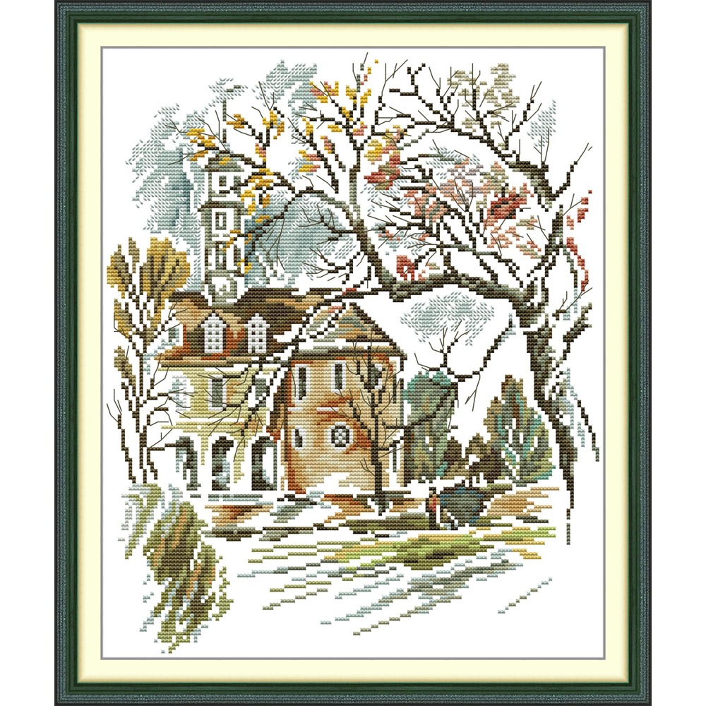 Embroidery Vs Cross Stitch - Zestaw do haftu krzyżykowego Joy Sunday