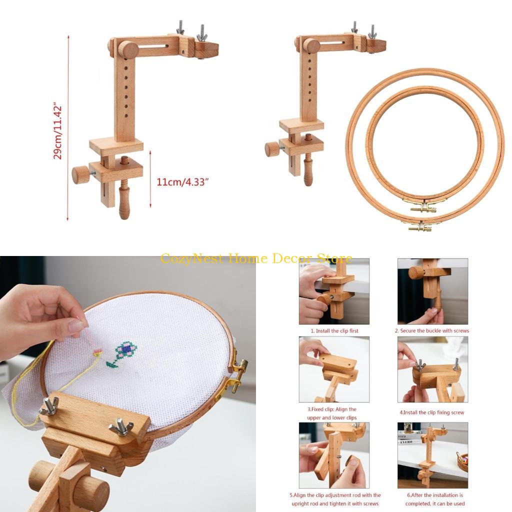Embroidery Hoop Stand - 92MF Regulowany stojak do haftowania Stojak