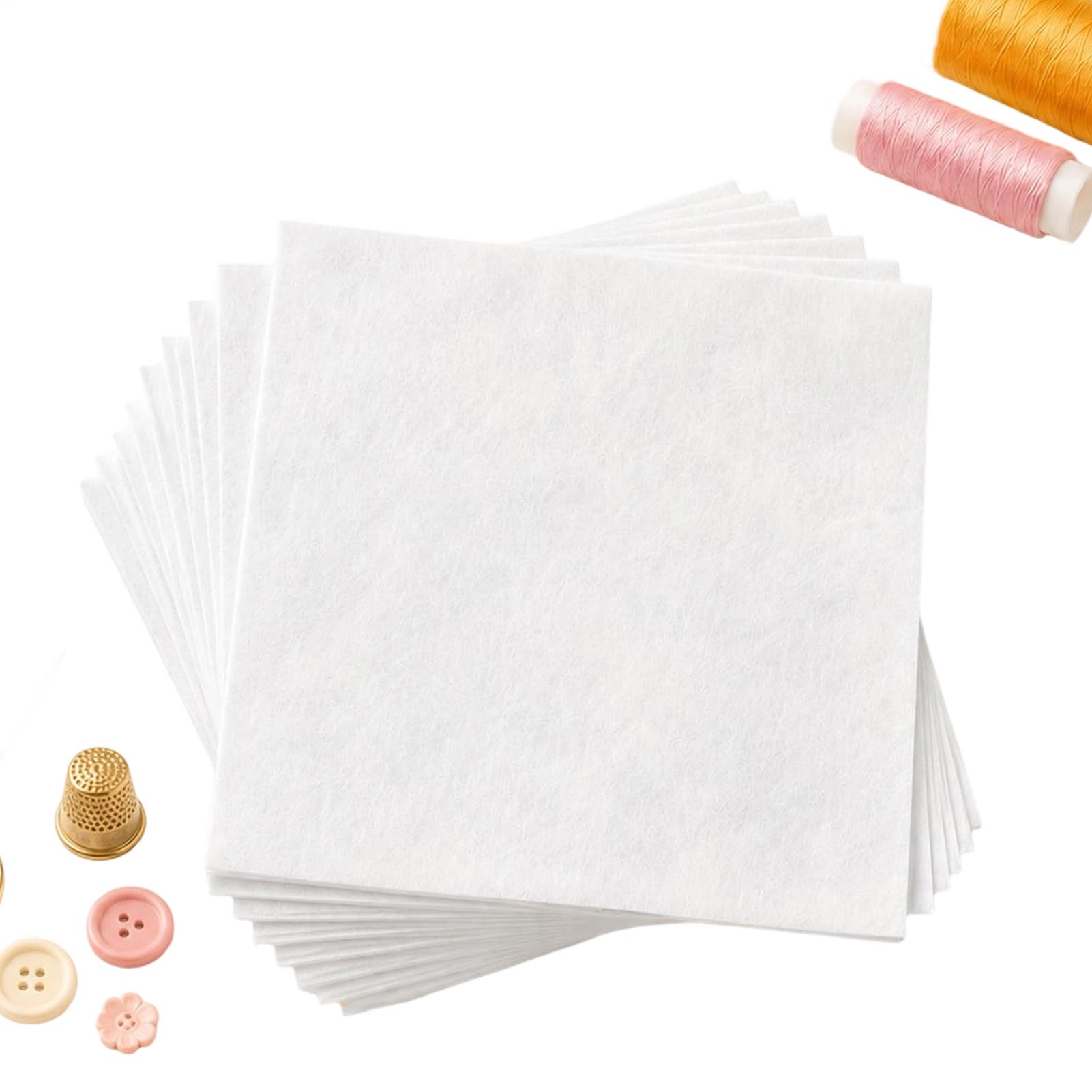 Embroidery Sheet - Płatki stabilizujące do haftowania, 100 sztuk,