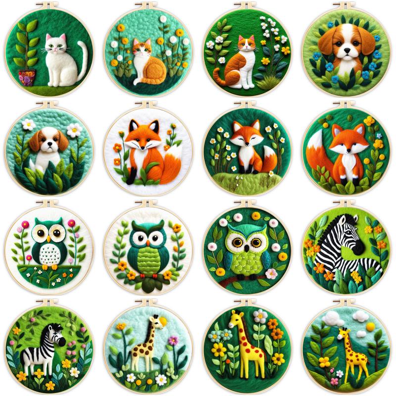 Zestaw startowy wełniane zesta – Embroidery Kit Set recenzja i cena