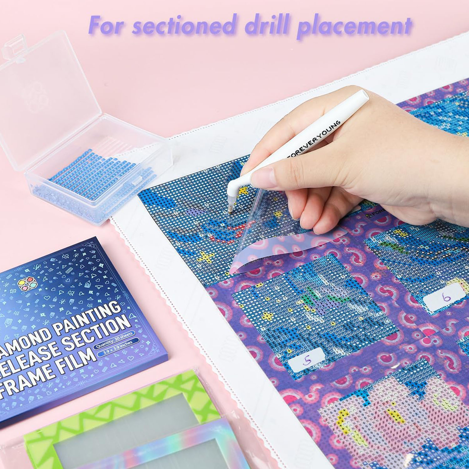 30 szt. Narzędzi do malowania  – Embroidery Kit Starter recenzja i cena