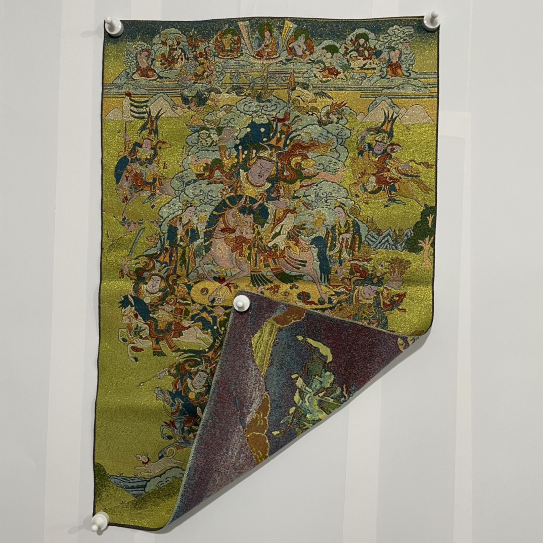 35-calowy haftowany Thangka, b – Embroidery House recenzja i cena