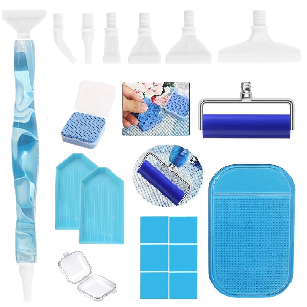 Zestaw narzędzi do malowania d – Embroidery Kit Starter recenzja i cena