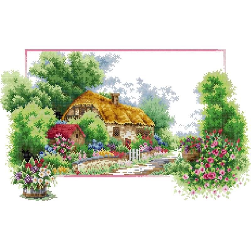 Zestaw scenerii z czterech pór – Embroidery Vs Cross Stitch recenzja i cena