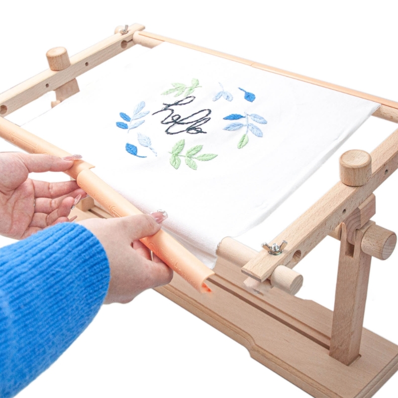 4x/zestaw ramka do haftu krzyż – Embroidery Hoop Stand recenzja i cena