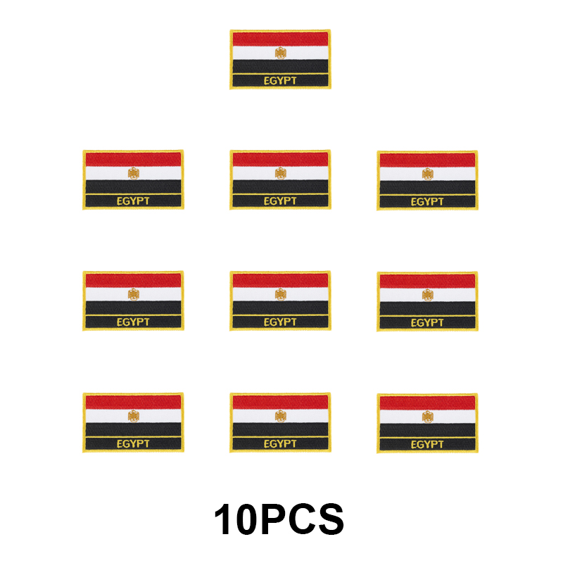 1-100 SZT. Naszywki z haftowan – Embroidery In Egypt recenzja i cena