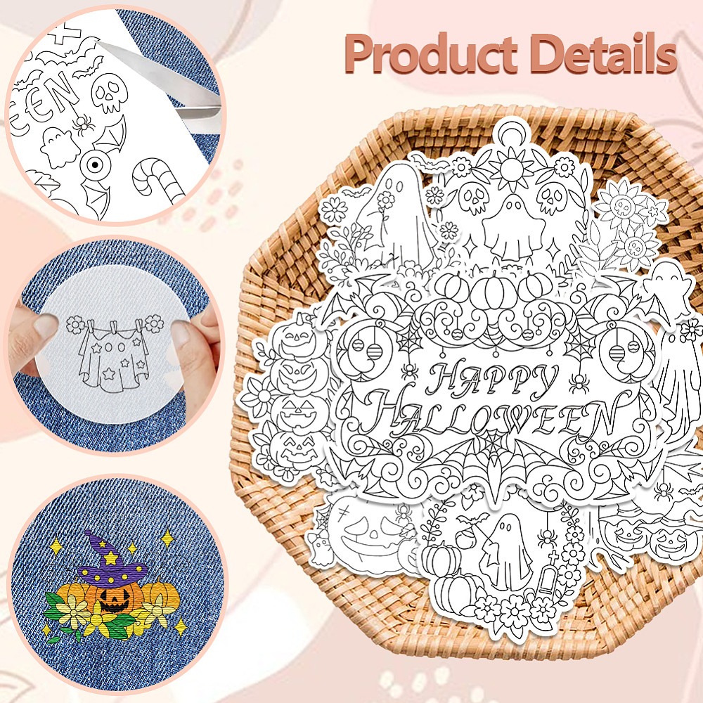 Rozpuszczalne w wodzie wzory d – Embroidery Sheet recenzja i cena