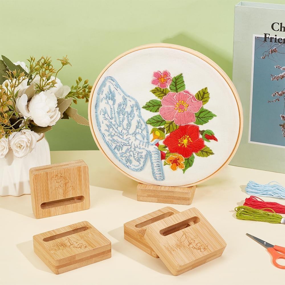 6 szt. Prostokątne ramki do ha – Embroidery Hoop Stand recenzja i cena