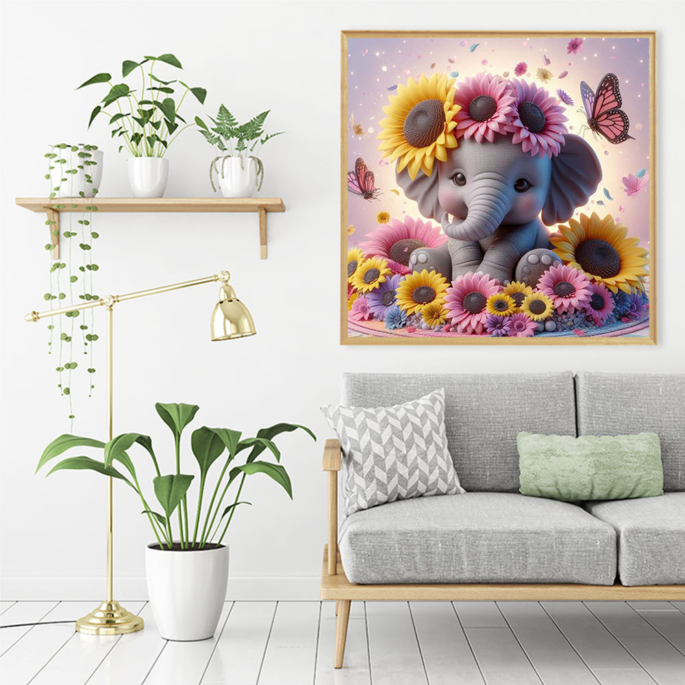 Evershine słoń diamentowe malo – Embroidery Kit Set recenzja i cena