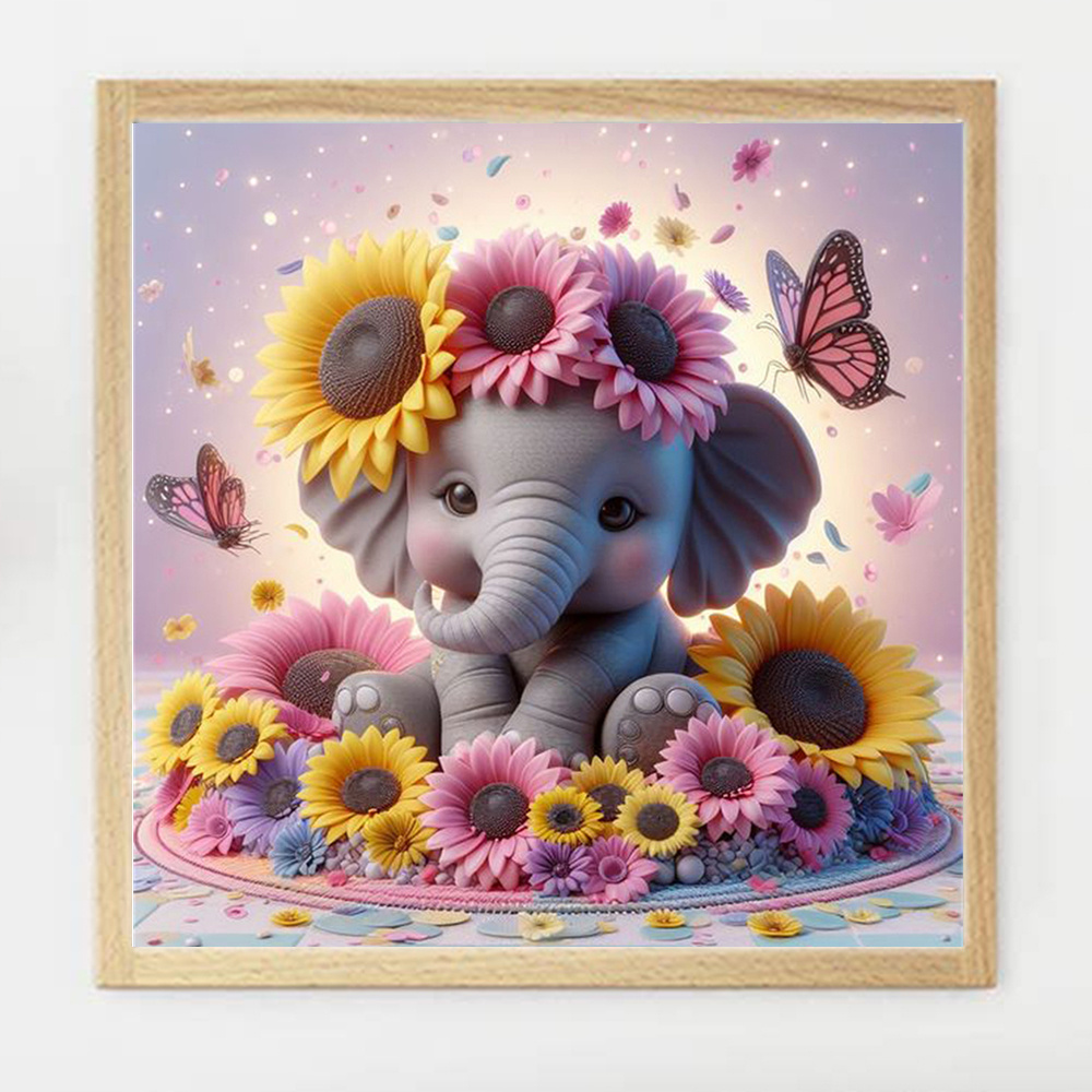 Evershine słoń diamentowe malo – Embroidery Kit Set recenzja i cena