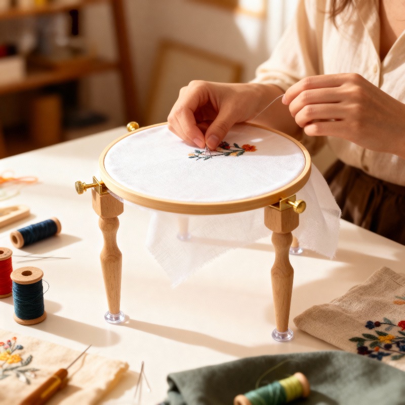 Oryginalny stojak na haft Lune – Embroidery Hoop Stand recenzja i cena