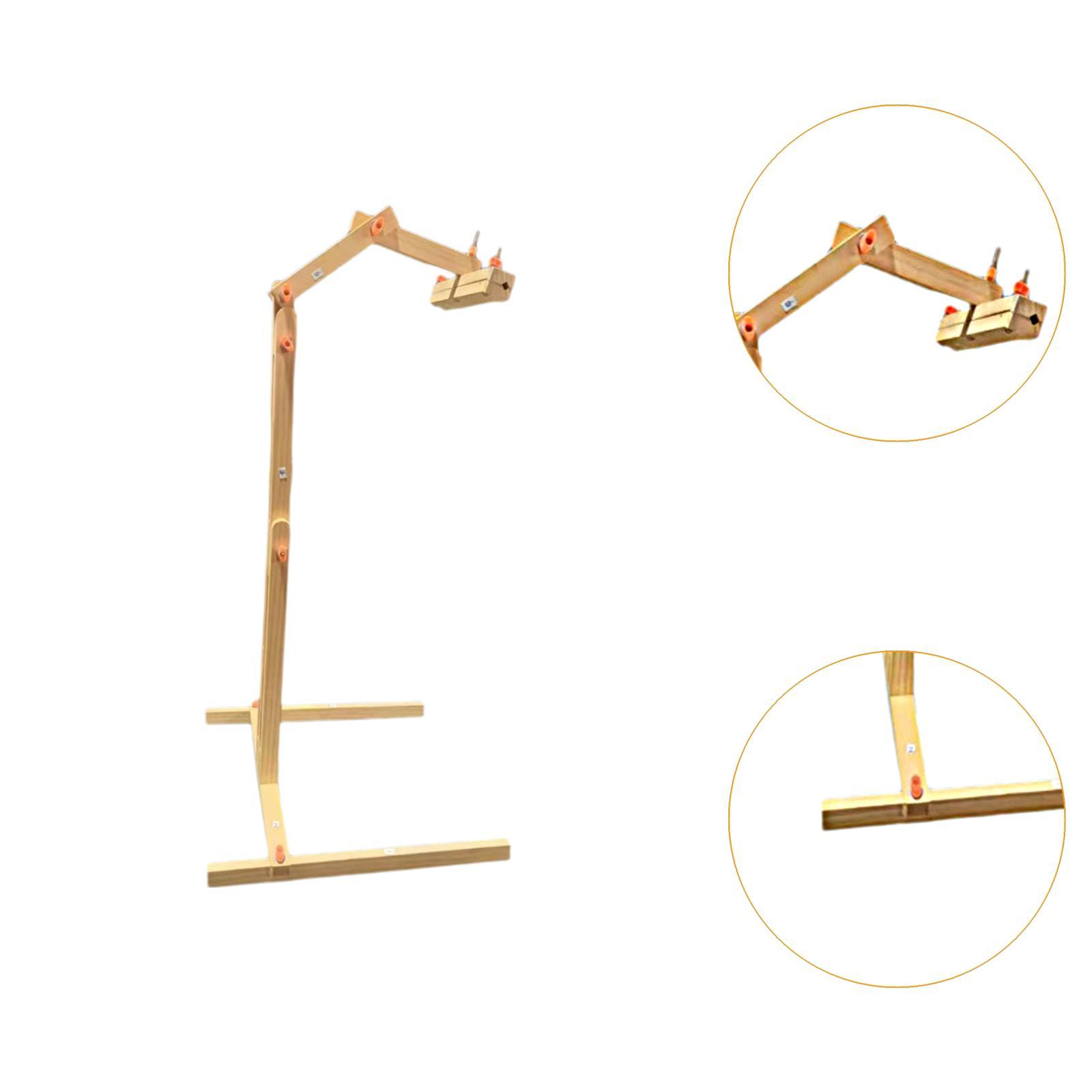 Regulowany, drewniany stojak d – Embroidery Hoop Stand recenzja i cena