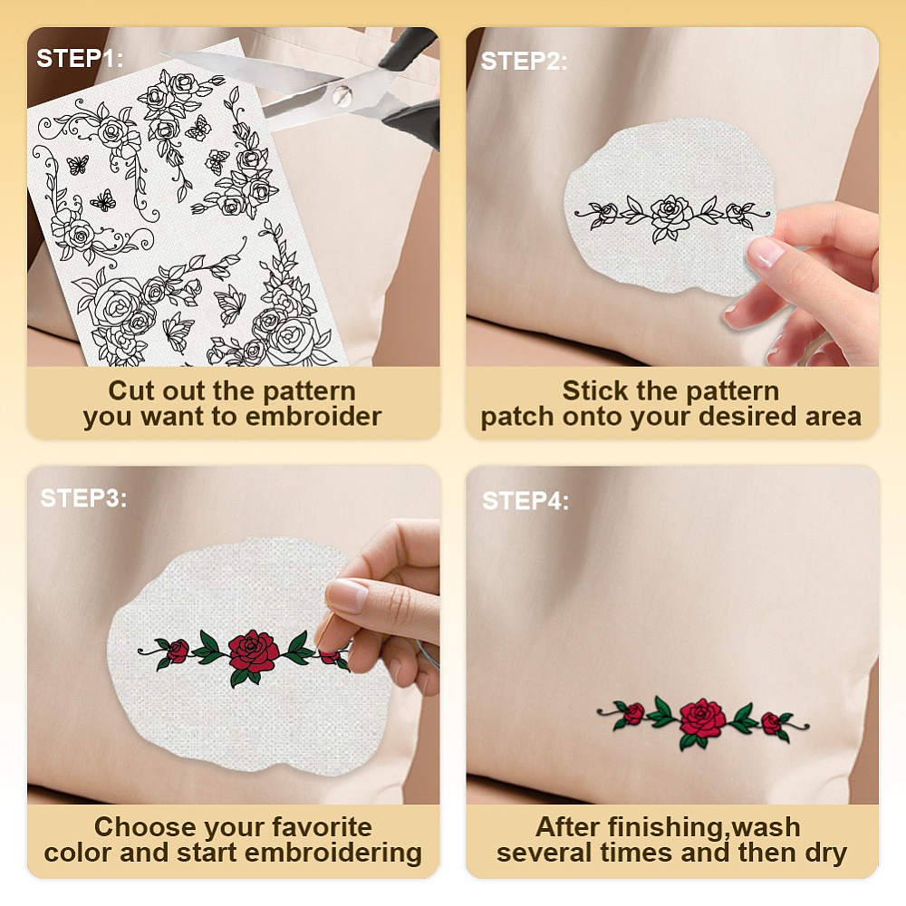 38 szt. Koronkowe wzory w róże – Embroidery Sheet recenzja i cena
