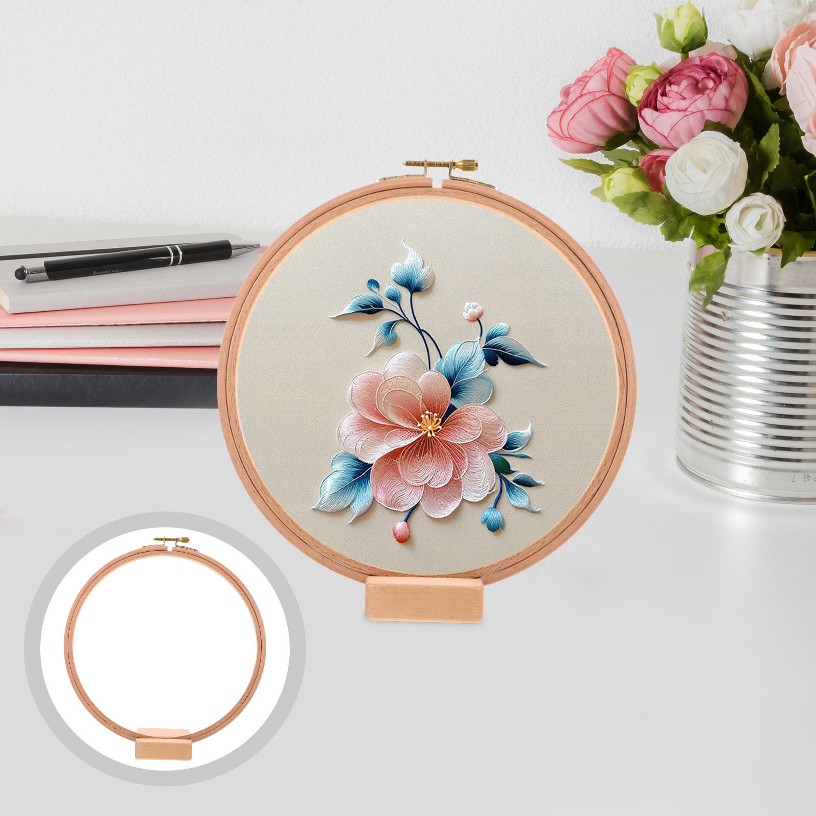 1 zestaw: stojak do haftu krzy – Embroidery Hoop Stand recenzja i cena