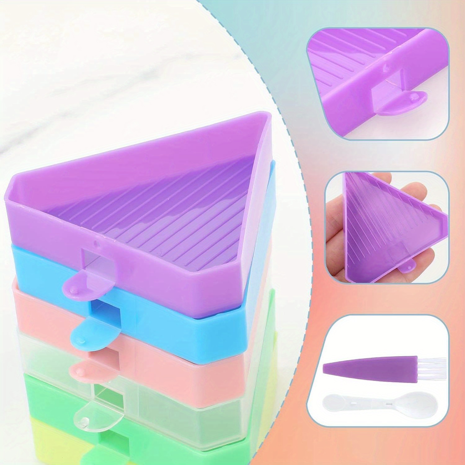 9 SZT. Nowe tacki do malowania – Embroidery Kit Starter recenzja i cena