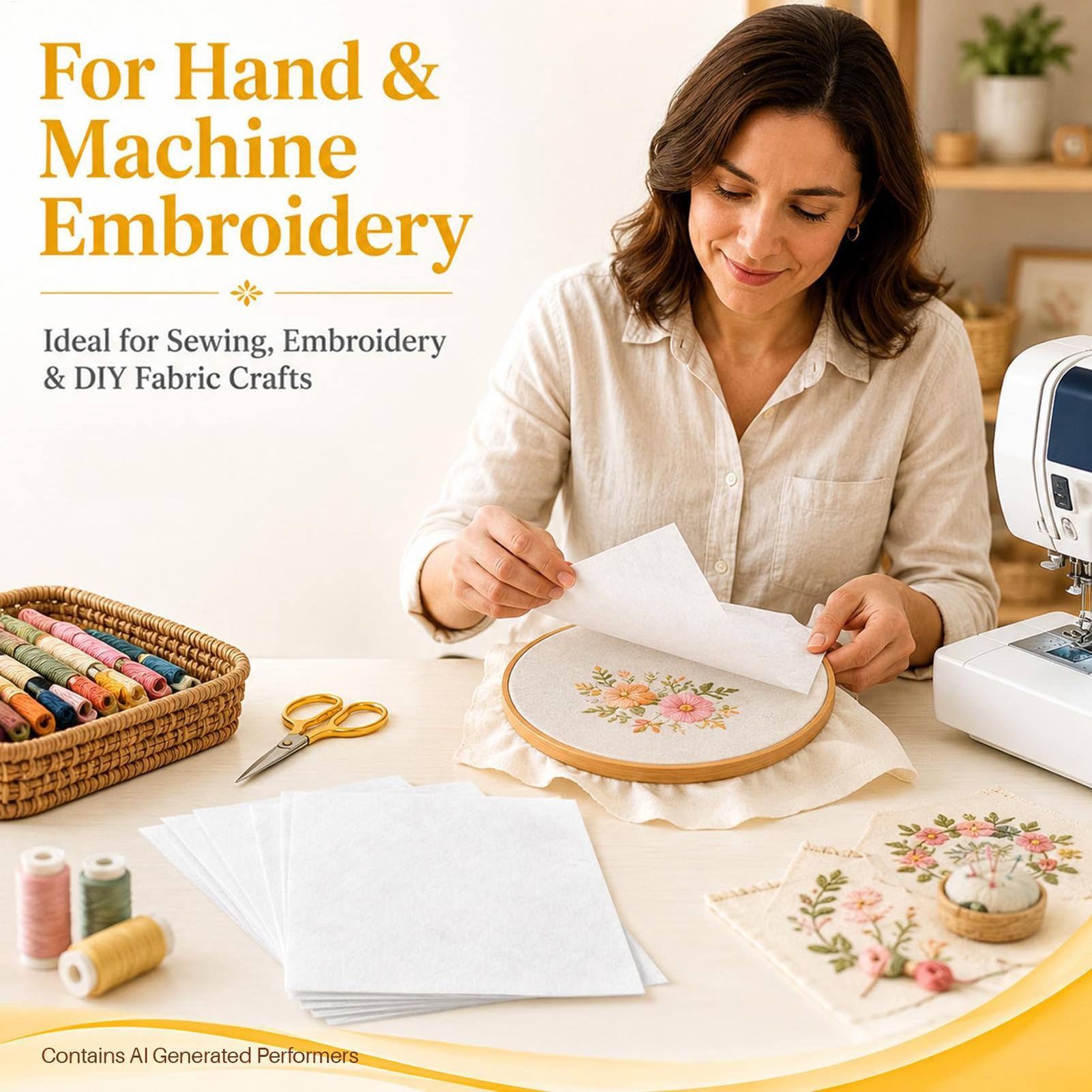Płatki stabilizujące do haftow – Embroidery Sheet recenzja i cena