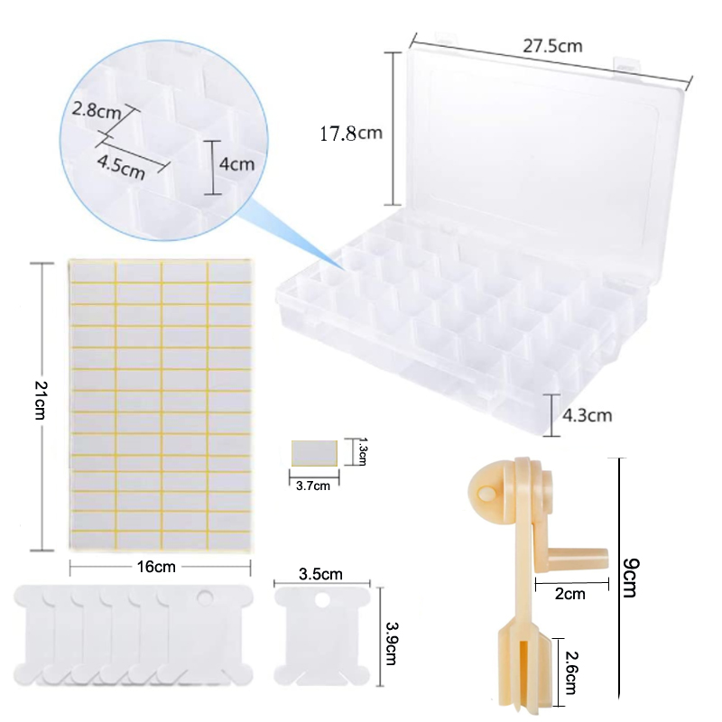 1/50/100/500szt Plastikowe szp – Embroidery Floss recenzja i cena