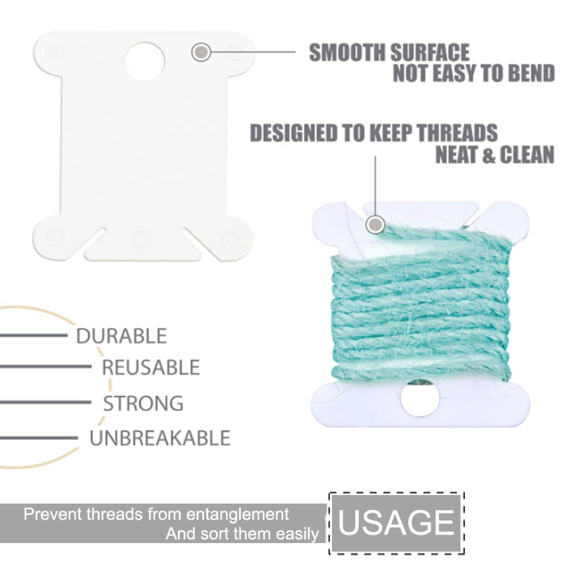 1/50/100/500szt Plastikowe szp – Embroidery Floss recenzja i cena