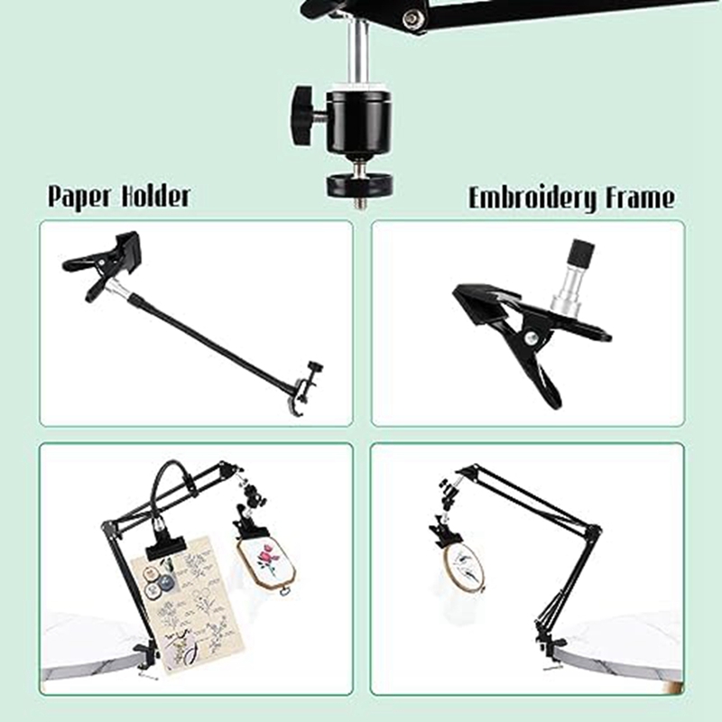 Stojak na tamborek: Regulowany – Embroidery Hoop Stand recenzja i cena