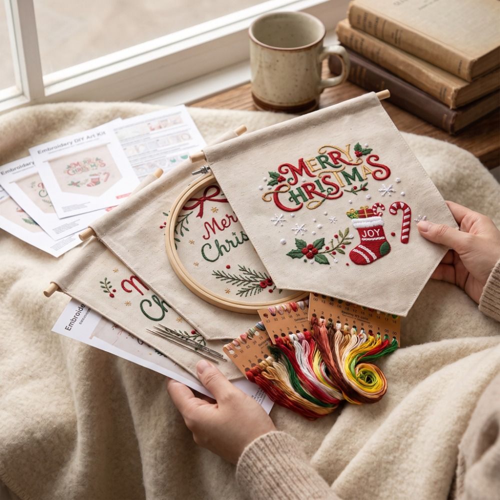 Ręcznie robiony zestaw do haft – Embroidery Kit Set recenzja i cena