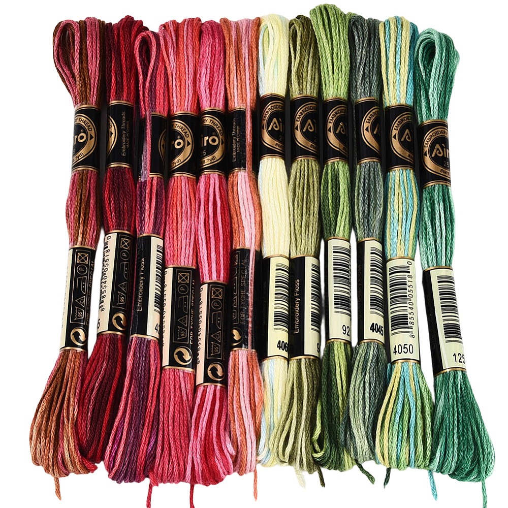 105 jardów nici do haftowania, – Embroidery Floss recenzja i cena