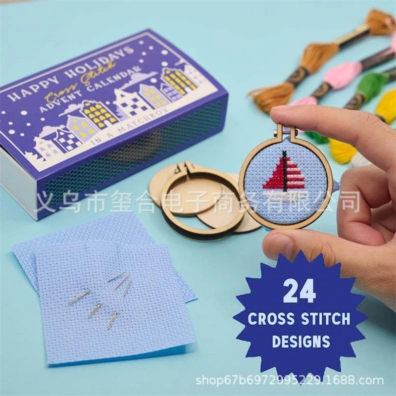 Kalendarz Adwentowy z Haftem K – Embroidery Floss recenzja i cena