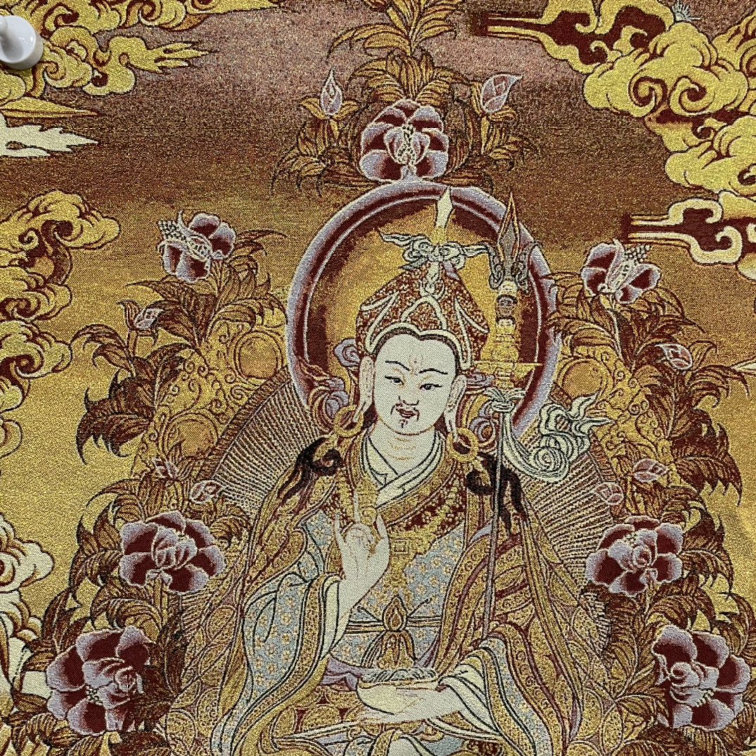 35-calowy Thangka z haftem, bu – Embroidery House recenzja i cena