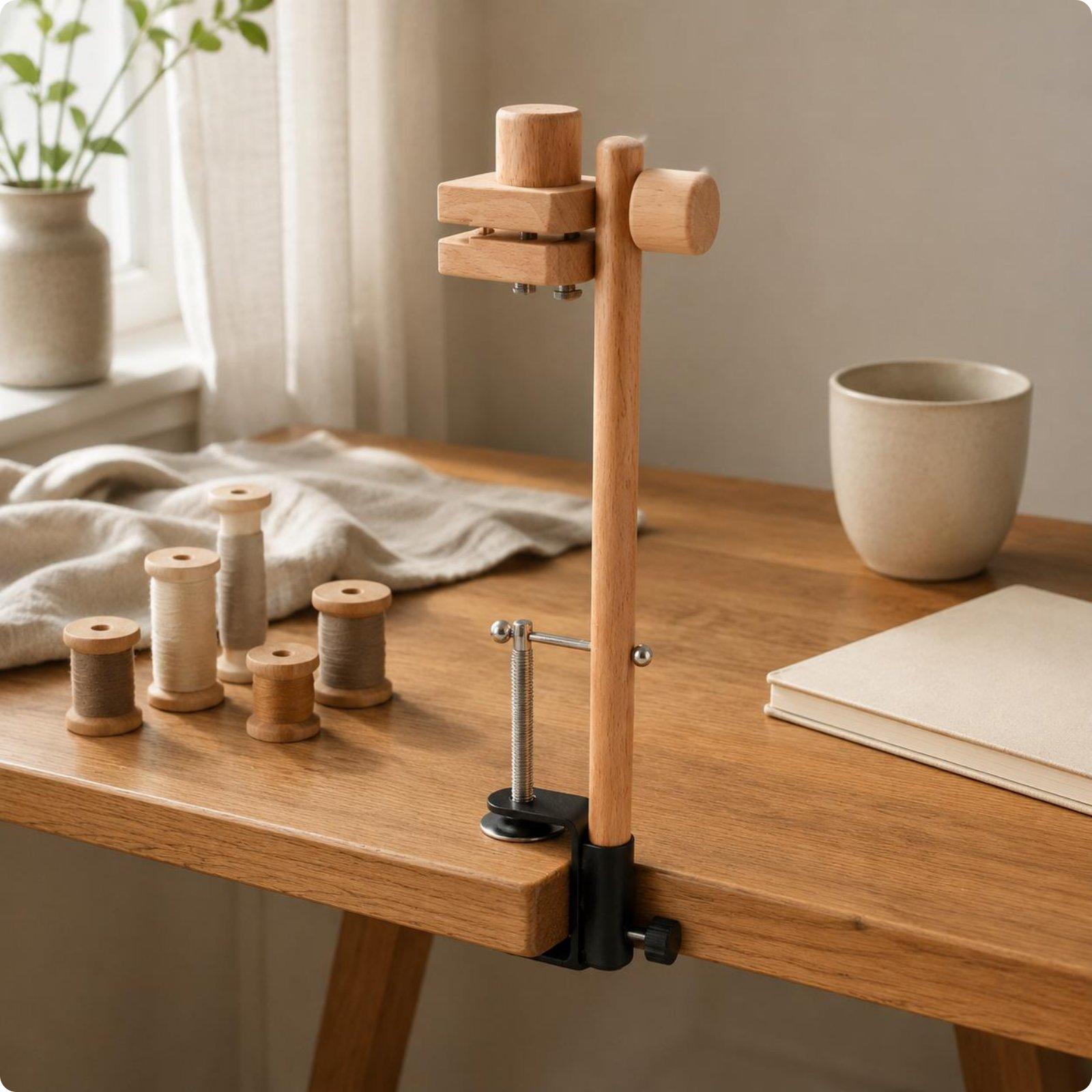 Drewniany stojak na ramkę do h – Embroidery Hoop Stand recenzja i cena