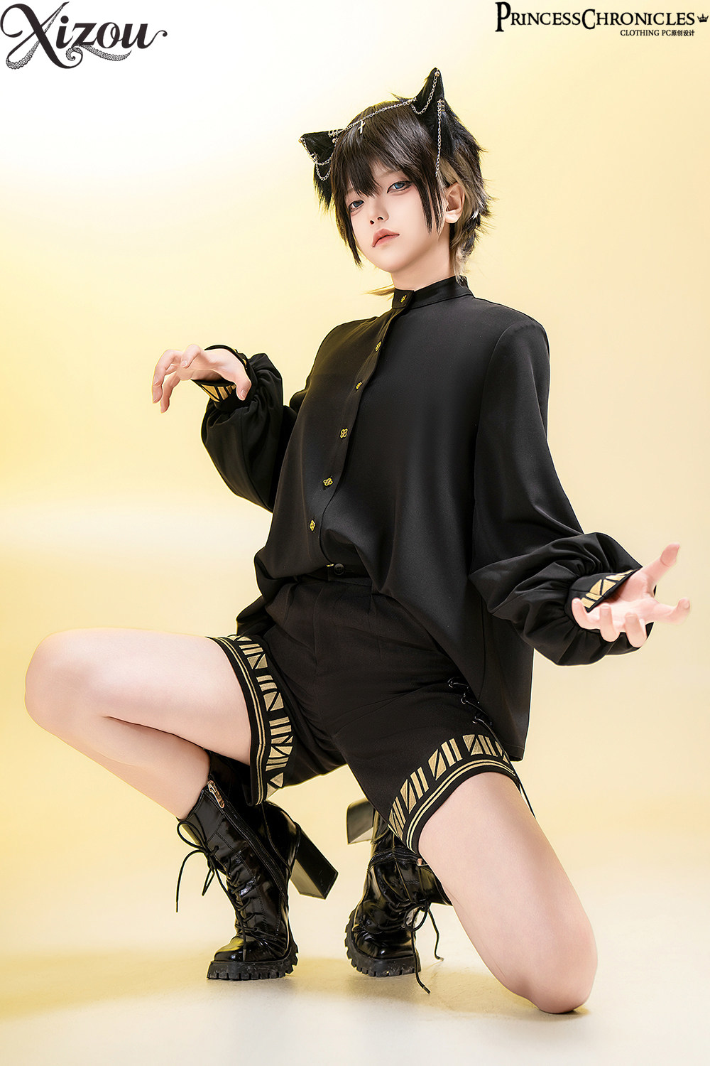 Ouji Lolita Szorty Czarne w St – Embroidery In Egypt recenzja i cena